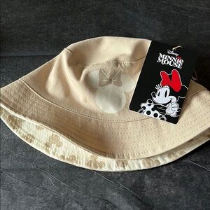 Disney Minnie Mouse Bucket Hat - Cream